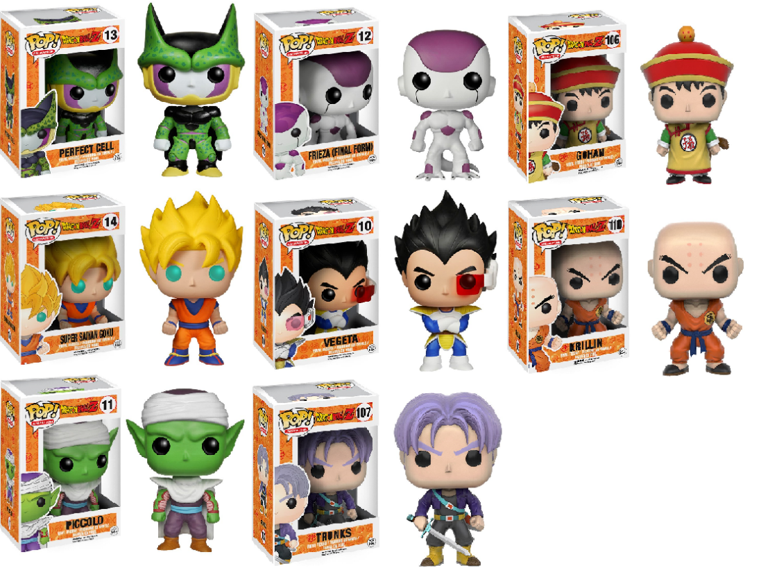 FUNKO POP! ANIMATION: DRAGONBALL Z - ASSORTED CHARACTER(S) | eBay UK