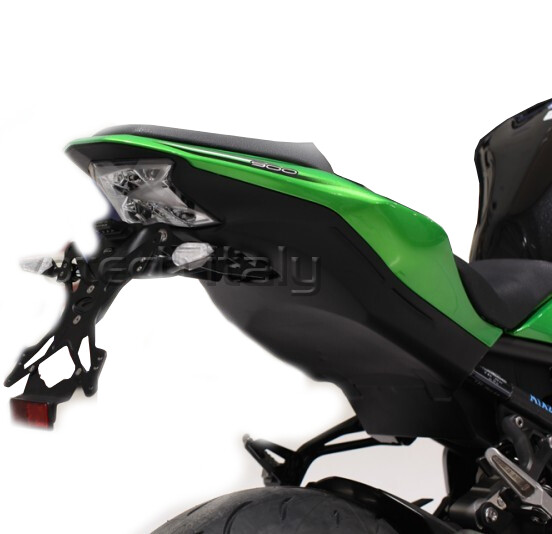 Portatarga regolabile in alluminio Evotech pe Kawasaki Z 900 Z900 2020 2021 2022