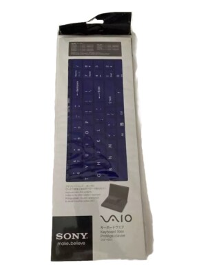 New Genuine Sony VGP-KBV3 VAIO S Series Keyboard Skin, Violet