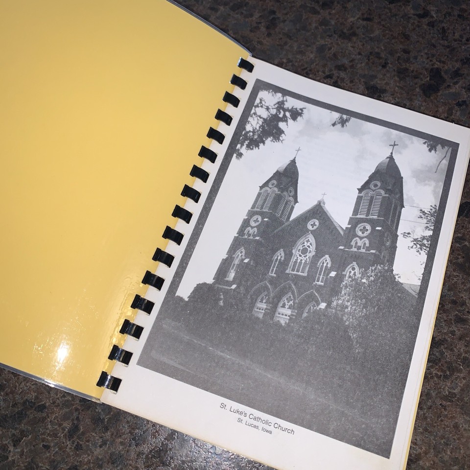 Guten Appetit 1984 Cookbook St Luke’s Rosary Society St Lucas, Iowa
