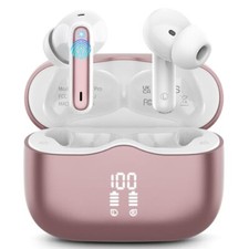 Wireless Earbuds, Bluetooth 5.3 Headphones in Ear with 4 ENC Noise Cancelling Mi