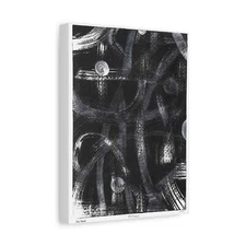 Abstract Darkness Canvas, Stretched, 1.25"