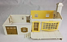 Built O Gauge Plasticville Split Level House 9 3/4" Long Nice But Missing Roof