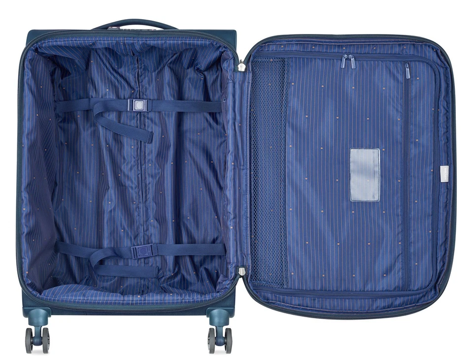 DELSEY PARIS Montmartre Air 2.0 Expandable 4 Double Rolls Trolley 68 Lightblue - Bild 4 von 4