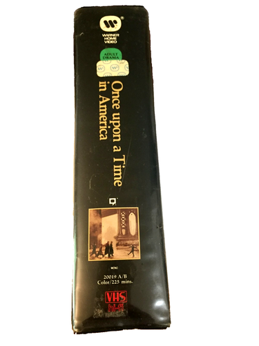 Once Upon A Time In America: 2 VHS Tape Set - Ships Free with Tracking - Picture 3 of 4