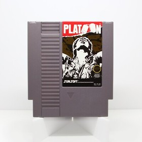 NES PLATOON - NINTENDO COMPLETE IN BOX - GREAT CONDITION