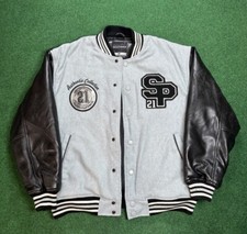 Vintage 90s Y2K Southpole Letterman Jacket, Ghetto Hip Hop Coat, Hypebeast M