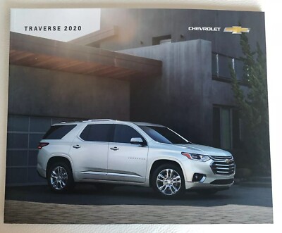 2020 CHEVY TRAVERSE 36-page Original Sales Brochure