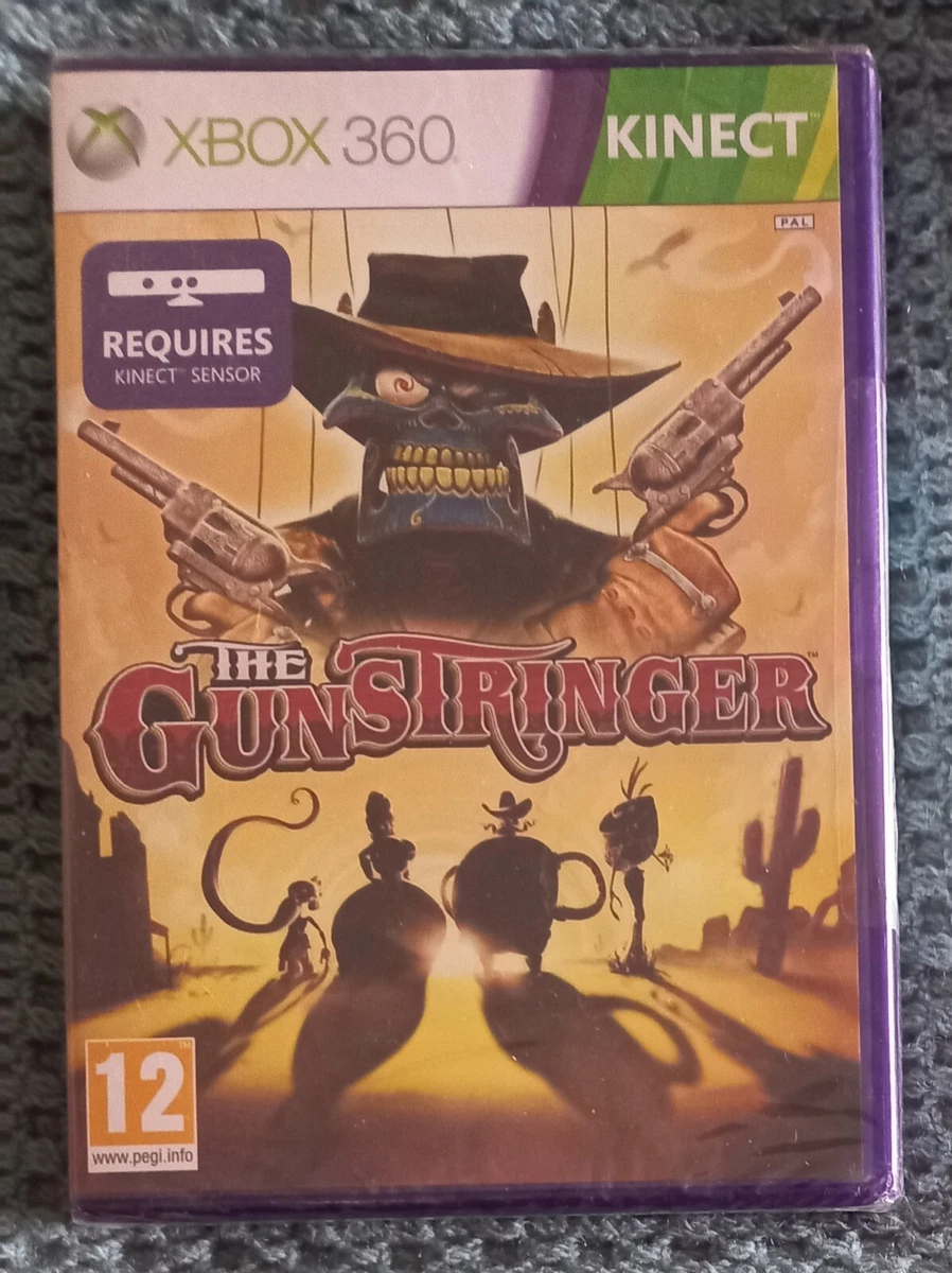 THE GUNSTRINGER XBOX 360 KINECT GAME NEW FACTORY SEALED UK PAL FREE UK POST