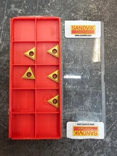 Qty 5 Sandvik TCMT 2(1.5)0-UF 21.50 TCMT110202-UF 1025 Grade Carbide Inserts
