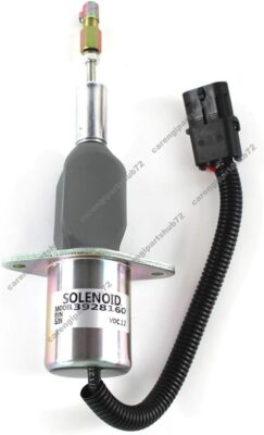 12V Stop Solenoid 3928160 SA-4293-12 for Cummins Engine 6C8.3 ISC8.3 ISL9 QSC8.3