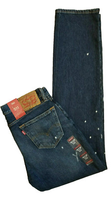 Levi's 511 Slim Fit Mens Stretch Jeans 30X32 #2738 W30/L32
