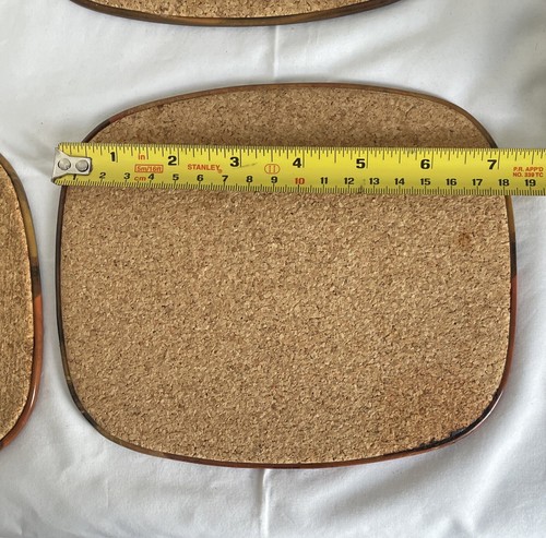 6 x Vintage Worcester Ware Savoy-Table Mats Fruit & Wine Glass /DESSERT USED! - Picture 7 of 10