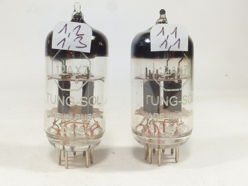 ONE RT 12AX7S ECC83 green label & FRS code 12AX7 perfectly matched near NOS tube EUR 79,00 - FR