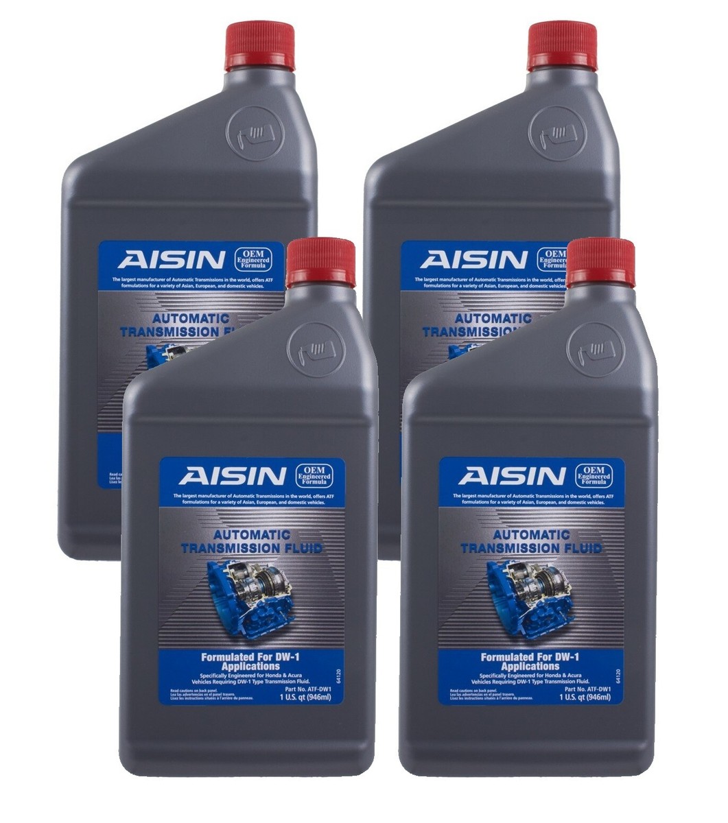 AISIN 4 Quarts Automatic Transmission Fluid ATF DW-1 For
