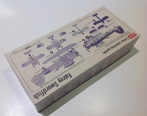 Frog Kit F258 Swordfish Mk.1 Torpedo Plane 1:72 (complete,boxed+contents) LOT 1 - Picture 3 of 4