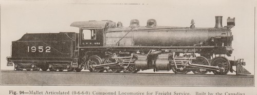 3 - 7.5 X 2.5 Locomotive Photos CM&PS #5206 UINTAH RWY #50 CPR #1952 - Picture 3 of 4