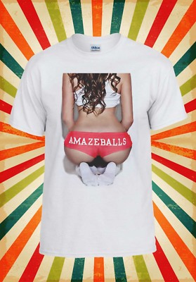 Amazeballs sexy Mädchen Hintern lustig cool Männer Frauen Trägershirt Tank Top Unisex T-Shirt 1153