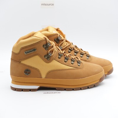 SLD NEW Timberland Euro Hiker Mid Boots TB-091566-231 Wheat Nubuck timberland-mens-euro-hiker-mid  main image 2