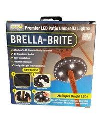 Brella-Brite Home Innovations Premier 28 super bright Led Patio Umbrella Lights