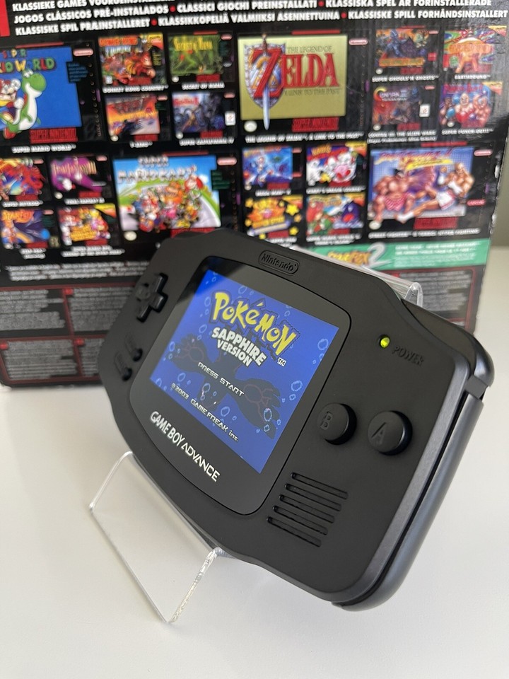 Nintendo GameBoy Advance GBA With Backlit Hispeedido IPS V5 Screen ...