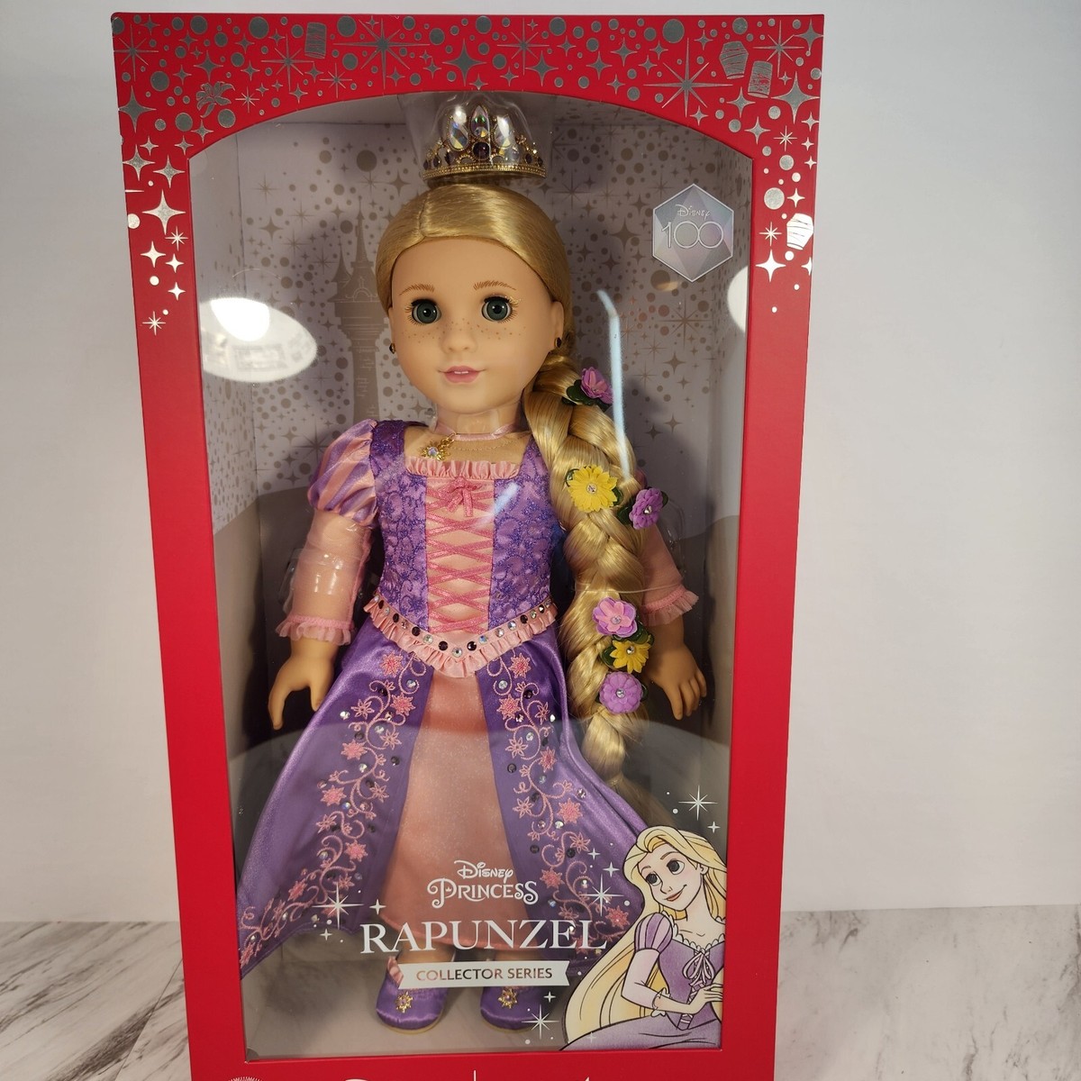 American Girl Disney Princess Rapunzel Collector Doll Swarovski Crystal #799
