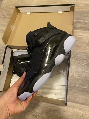 Nike Air Jordan 6 Rings 'Black Ice Bottom' 322992-011 Men's Nike Air Jordan 6 Rings 'Black Ice Bottom' 322992-011 Men's