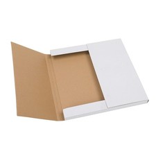 Vinyl Record Mailers White LP Shipping Mailer Boxes 25 Pcs