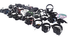 Lot of 30 wired Different brands Headphones - Free shipping.