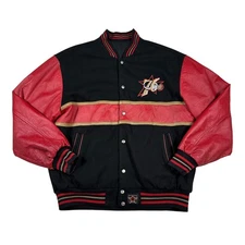 Vintage 76ers Jacket Jeff Hamilton Reversible
