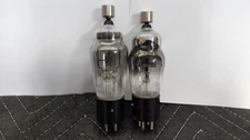 (2) Amperex 866 Tubes MATCHED PAIR High Power Rectifier HICKOCK TESTED Used