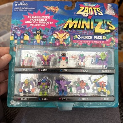 New Sealed Micro Machines ZBots Mini Z's Z-force Pack Collection II Galoob 1997