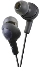JVC HAFX5B GUMY Plus Earbuds (Black) [New Headphone] Black, In-Ear