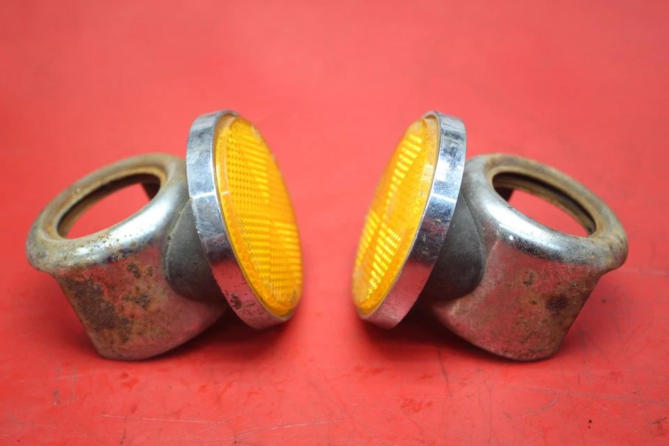 1975 SUZUKI TC100 FRONT REFLECTORS  - Image 4 of 4