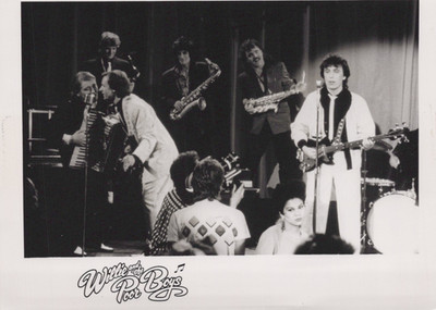 Willie And The Poor Boys Photo Original Black And White Press Promotion 1980s