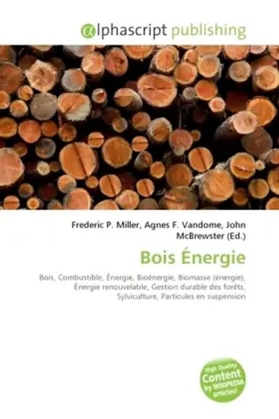 Frederic P. Miller (U. A.) | Bois ÉNergie | Taschenbuch | FranzöSisch (2026)-image