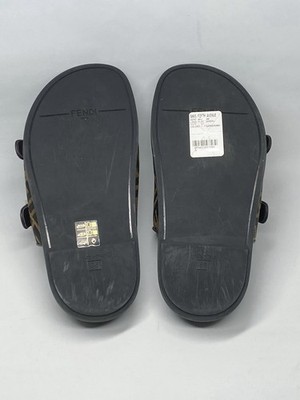 Fendi Feel Jewel Buckle Slide Sandals size 38 | eBay