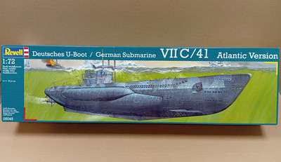 Revell 05045, U-Boot VII C/41 Atlantic Version, Neu, OVP, Rauchfrei