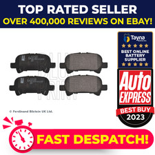 Brake Pads Set fits TOYOTA AVALON X2 3.0 Rear 03 to 04 1MZ-FE Blue Print Quality