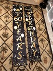 60th Birthday Party Banner Decorations for Women Men 60 Year Old Door Banners... — photo 6