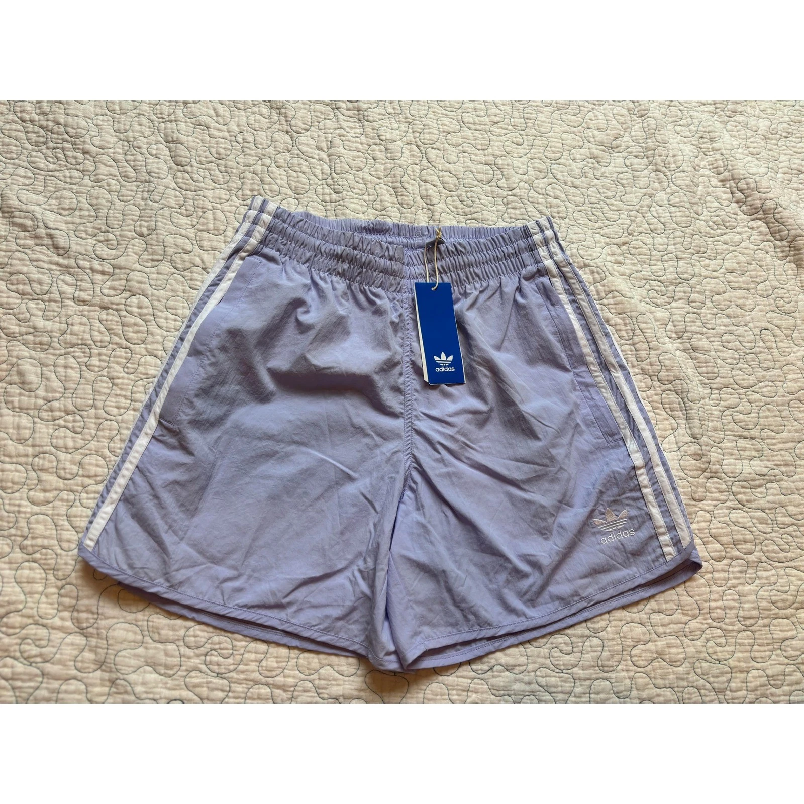 Adidas Sprinter Shorts Mens Size Small Light Purple