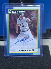 2025 Topps Series 1 - Mason Miller 1990 Topps Auto #1/5 (#90A-MM (AU)
