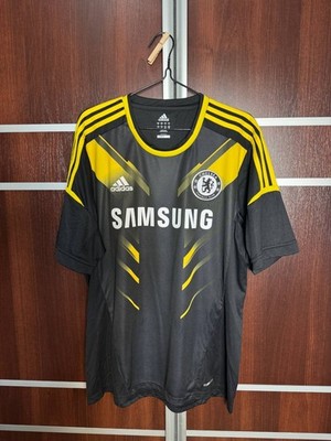 ウェア Chelsea 2012 2013  CHELSEA FC 2012/2013 THIRD FOOTBALL SOCCER SHIRT JERSEY BLACK