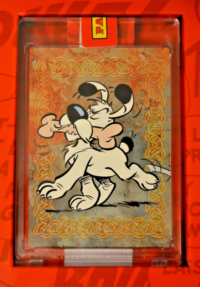 Panini Asterix Sine Tempore 2025 TC-Idefix Metal Forge Cuprum Copper Card /1000