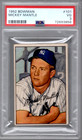 1952 Bowman #101 Mickey Mantle PSA 3 VG Card