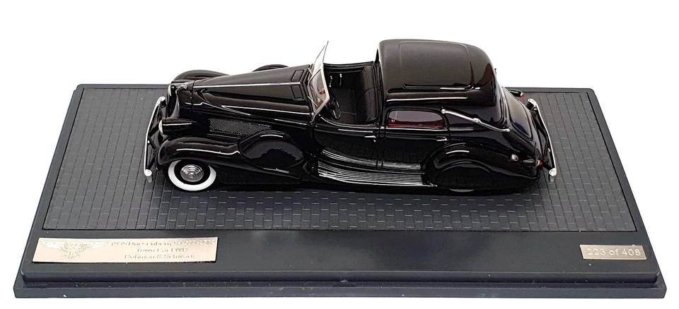 Matrix escala 1/43 MX40406-031 - 1935 Duesenberg SJ LWB Bohman & Schwartz - negro Foto 4 de 4