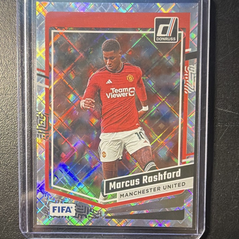 Panini 2023-24 Donruss FIFA Parallel/Variety Marcus Rashford Man Utd #96