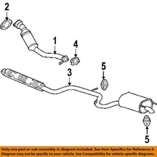 GM OEM 07-09 Grand Prix Exhaust Components-Co...