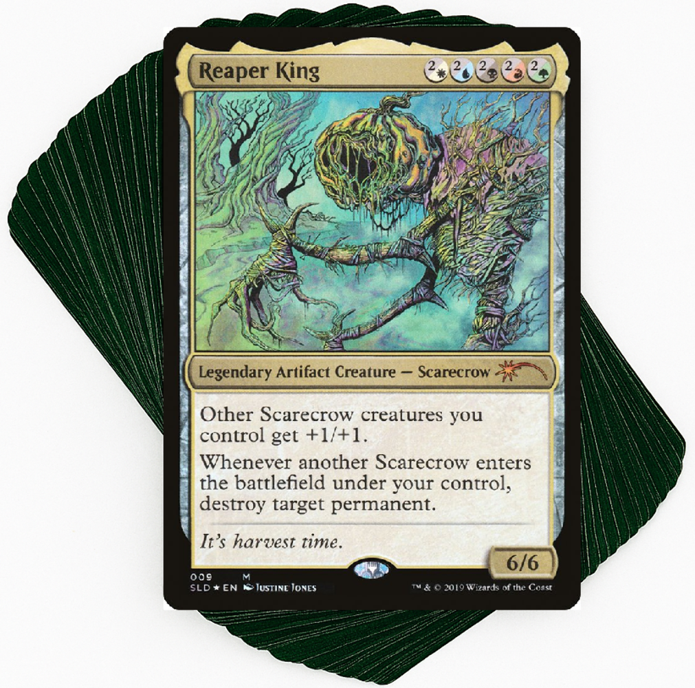 ***Custom Commander Deck*** Reaper King - Scarecrows - EDH MTG Magic Cards