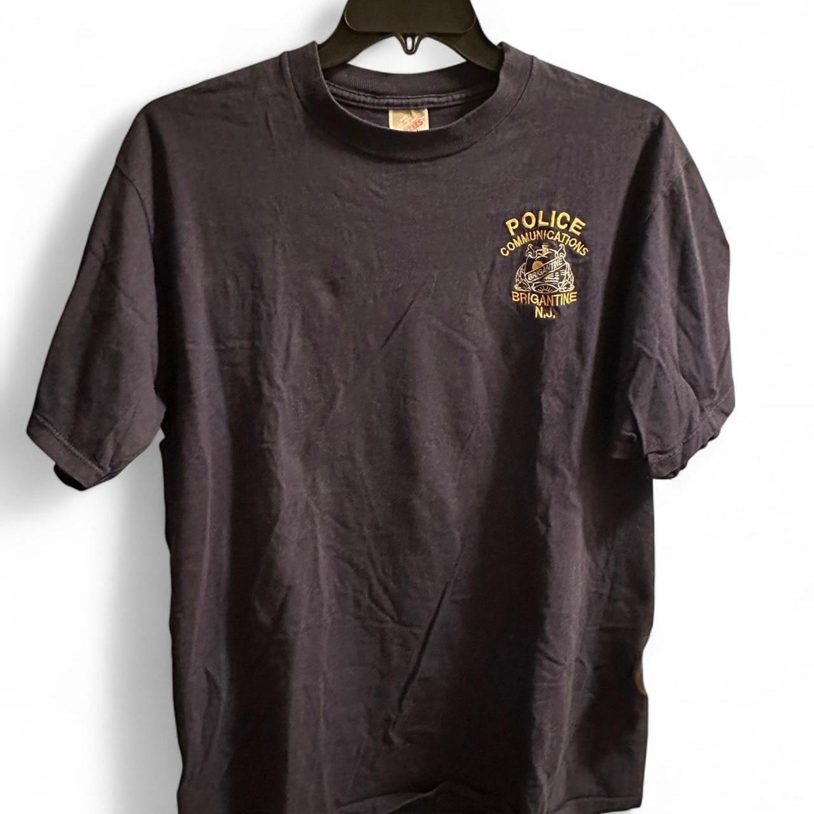 ALTRA Maglietta grafica streetwear vintage comunicazione polizia brigantina nuova maglia